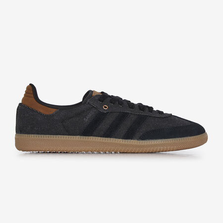 ADIDAS ORIGINALS samba SAMBA OG DENIM NOIR/MARRON HOMME