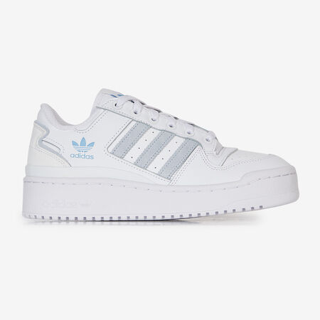 ADIDAS ORIGINALS forum FORUM BOLD STRIPES BLANC/GRIS FEMME