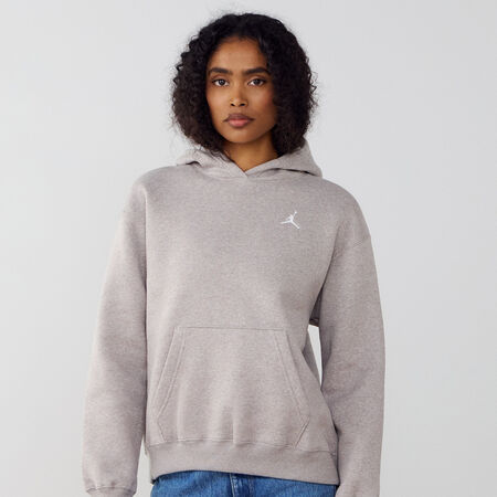 HOODIE OVERSIZE BROOKLYN : GRIS/BLANC