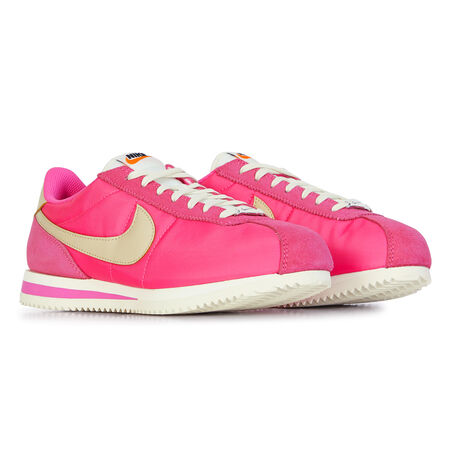 NIKE cortez CORTEZ NYLON ROSE/BEIGE FEMME