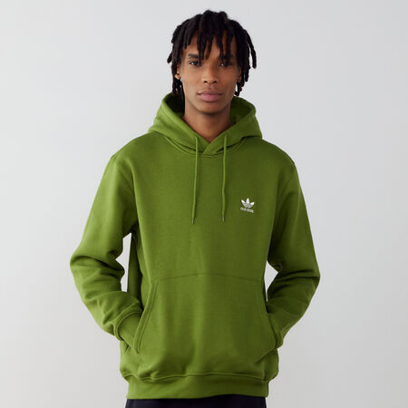 ADIDAS ORIGINALS HOODIE ESSENTIAL TREFOIL VERT/BLANC HEREN
