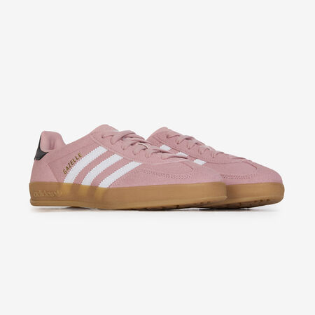 ADIDAS ORIGINALS gazelle GAZELLE INDOOR ROSE/BLANC JUNIOR