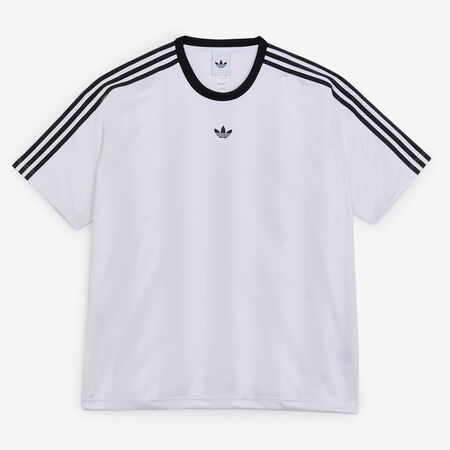ADIDAS ORIGINALS JERSEY TREFOIL BLANC HEREN