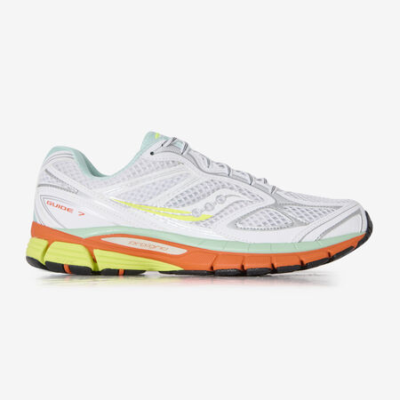 SAUCONY PROGRID GUIDE 7 BLANC/MULTICOLORE HOMME