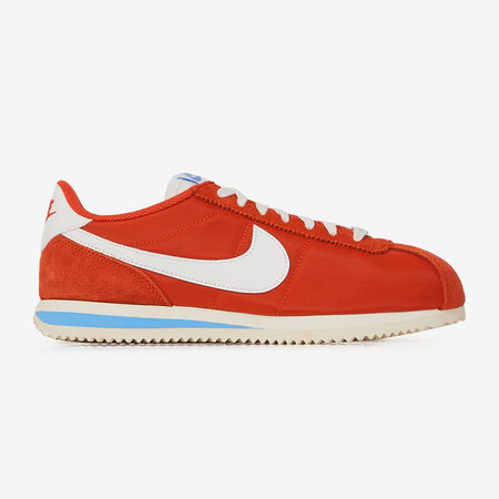 NIKE cortez CORTEZ NYLON ROUGE/BLANC FEMME