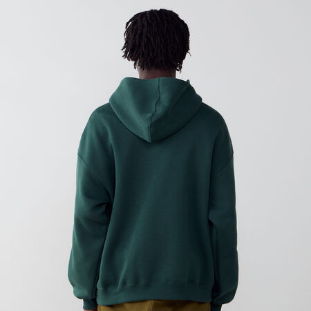 JORDAN HOODIE BROOKLYN OVERSIZED VERT/BEIGE HOMME
