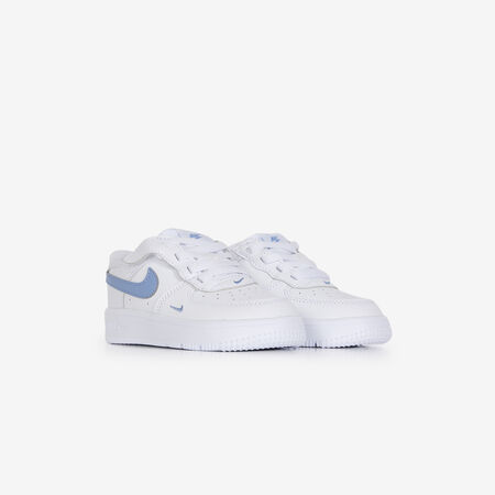 NIKE air force 1 AIR FORCE 1 LOW MINI SWOOSH BLANC/BLEU B&Eacute;B&Eacute;