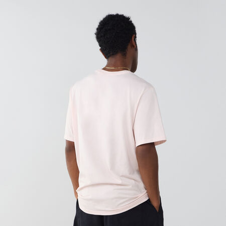 CONVERSE TEE SHIRT STAR CHEVRON EMBROIDERED ROSE/BLANC HOMME