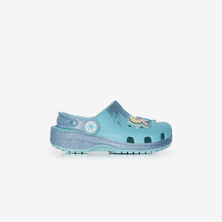 CROCS CLASSIC CLOG FROZEN ELSA BLEU BÉBÉ