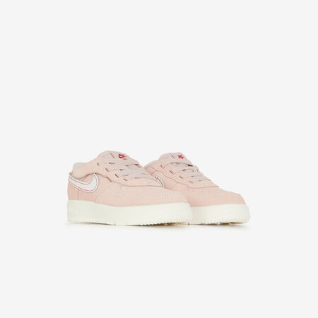 NIKE air force 1 AIR FORCE 1 LOW SUEDE ROSE/BLANC B&Eacute;B&Eacute;
