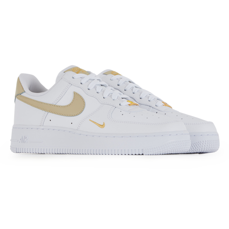 NIKE air force 1 AIR FORCE 1 LOW MINI SWOOSH BLANC/BEIGE FEMME