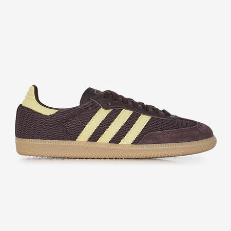 ADIDAS ORIGINALS samba SAMBA MARRON/JAUNE FEMME