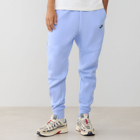 NIKE PANT JOGGER TECH FLEECE REFLECTIVE BLEU/NOIR HEREN