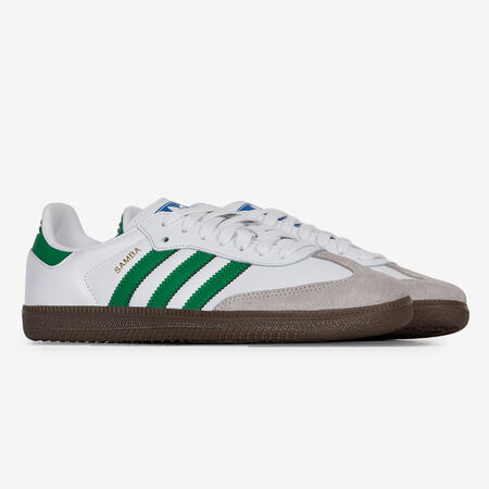 ADIDAS ORIGINALS samba SAMBA OG BLANC/VERT HOMME