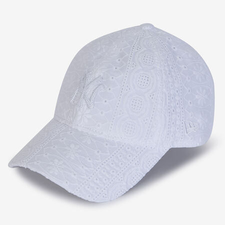 NEW ERA 9TWENTY WOMEN NY EMBROIDERY BLANC FEMME