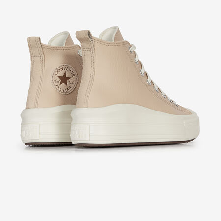 CONVERSE chuck taylor all star CHUCK TAYLOR ALL STAR HI MOVE BEIGE/BLANC JUNIOR