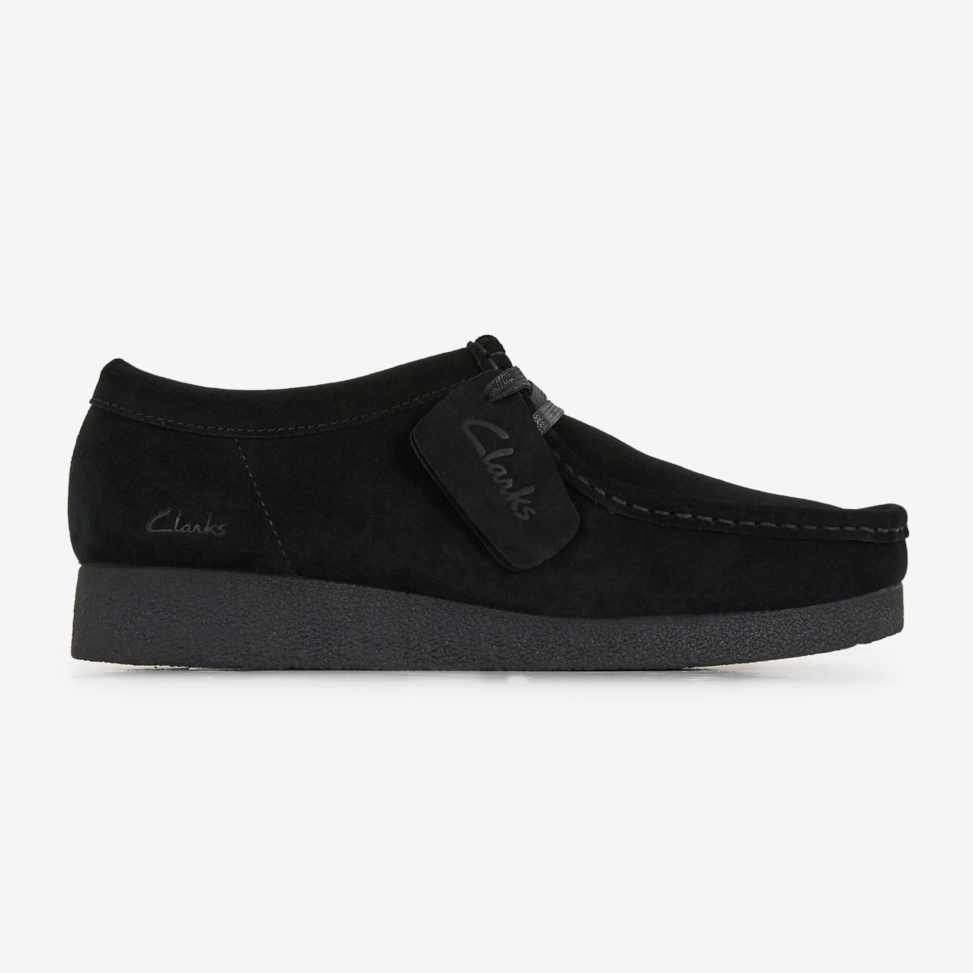 Clarks sneakers store dames zwart