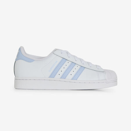 ADIDAS ORIGINALS superstar SUPERSTAR II BLANC/BLEU JUNIOR