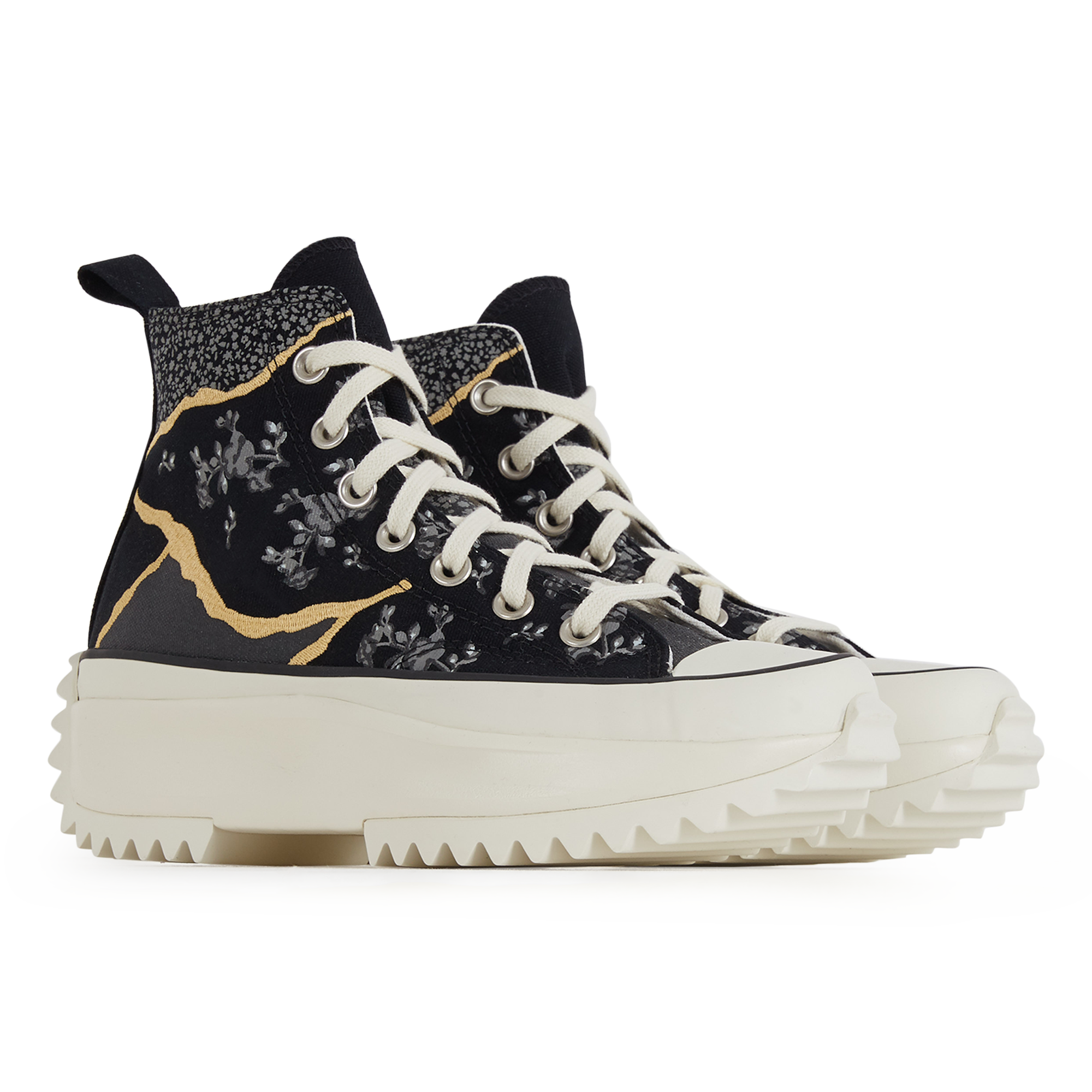 run star hike metallic