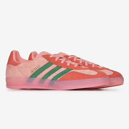 ADIDAS ORIGINALS gazelle GAZELLE INDOOR ROZE/GROEN DAMES