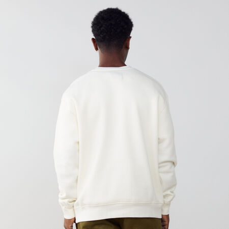 JORDAN SWEAT CREW BROOKLYN ECRU/NOIR HOMME