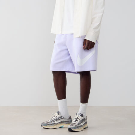 NIKE SHORT CLUB BB LILAS/BLANC HOMME