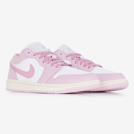 JORDAN air jordan 1 AIR JORDAN 1 LOW BLANC/ROSE FEMME