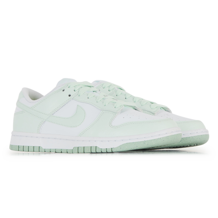 NIKE dunk DUNK LOW NEXT NATURE BLANC/VERT FEMME