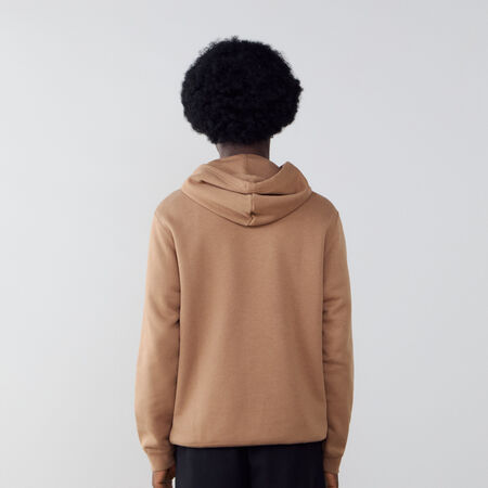 CONVERSE HOODIE EMBROIDERED STAR MARRON/BLANC HOMME