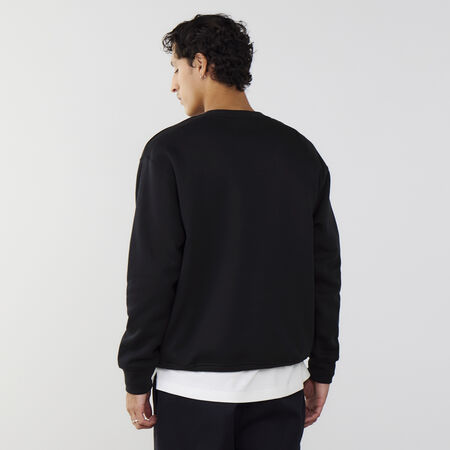 JORDAN SWEAT CREW BROOKLYN NOIR HOMME