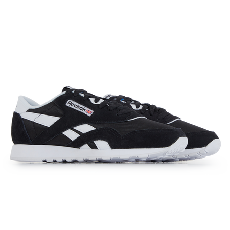 REEBOK classic nylon CLASSIC NYLON NOIR/BLANC HOMME