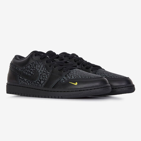 JORDAN AIR JORDAN 1 LOW SE NOIR/JAUNE HEREN