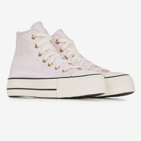 CONVERSE CHUCK TAYLOR LIFT HI LILAS FEMME