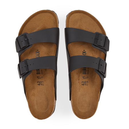BIRKENSTOCK arizona ARIZONA BIRKO FLOR NOIR/BEIGE HOMME