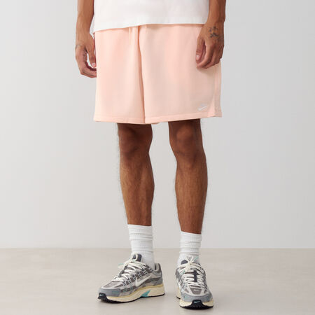 NIKE SHORT CLUB FLEECE FLOW ROZE/WIT HEREN
