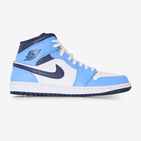 JORDAN air jordan 1 AIR JORDAN 1 MID BLANC/BLEU HEREN