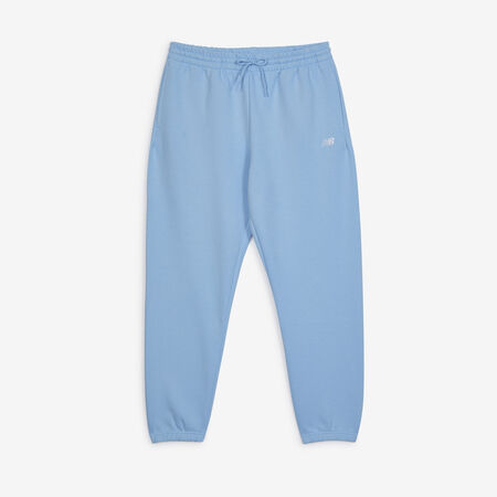 NEW BALANCE PANT JOGGER SMALL LOGO BLEU/BLANC HOMME