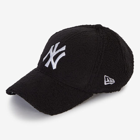 NEW ERA 9FORTY NY SHERPA NOIR/BLANC HOMME
