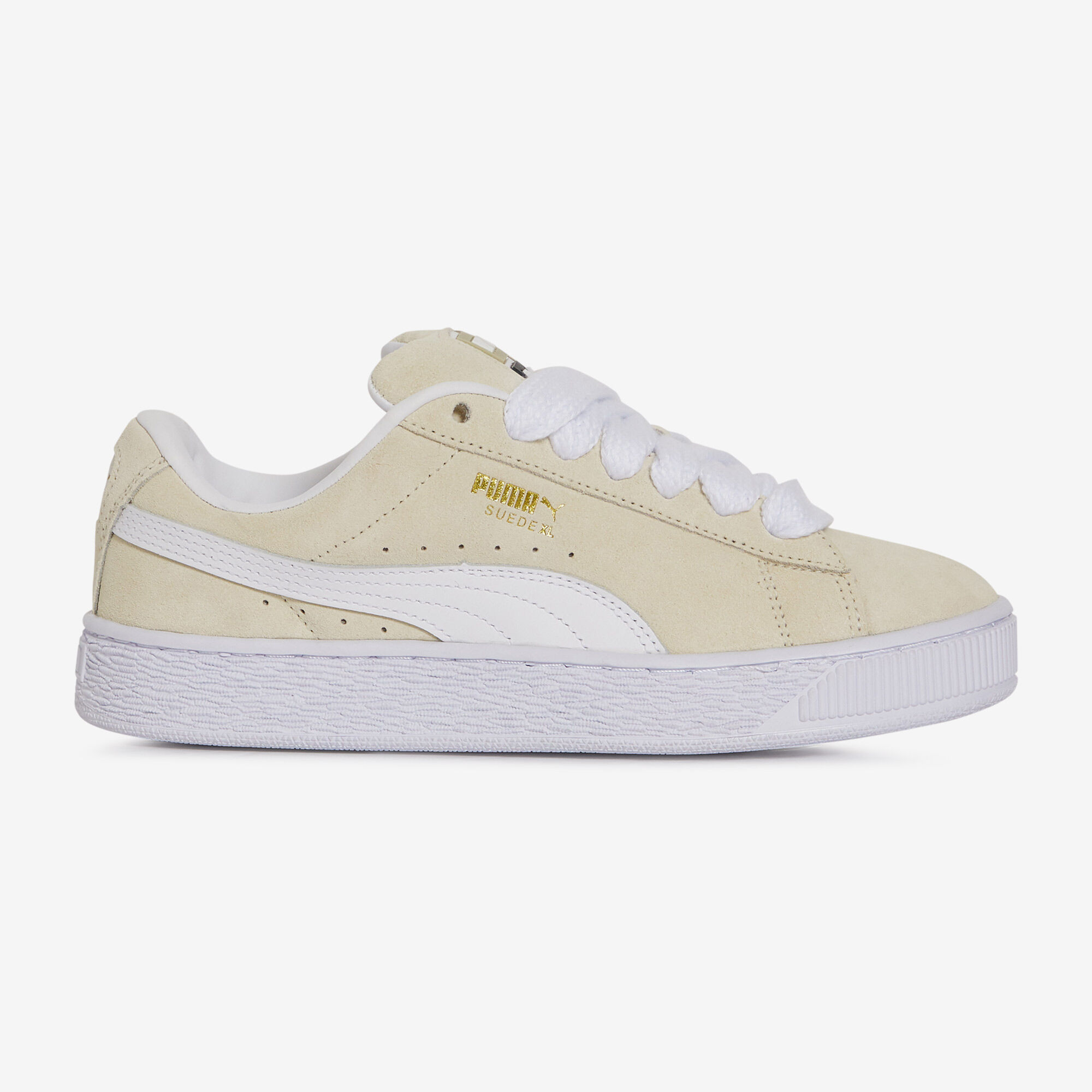 Basket suede classic cheap gold pour femme
