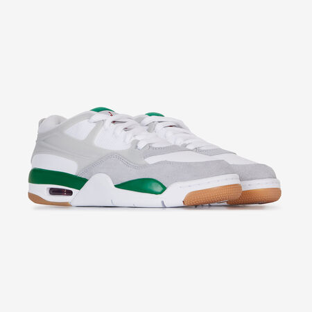 JORDAN JORDAN 4 RM BLANC/VERT JUNIOR