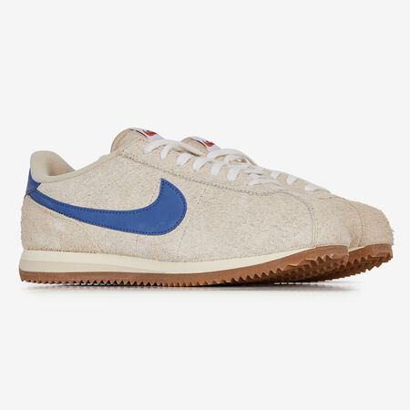 NIKE cortez CORTEZ SUEDE BEIGE/BLEU FEMME