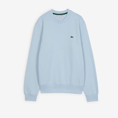 LACOSTE SWEAT CREW CLASSIC LOGO BLEU HOMME