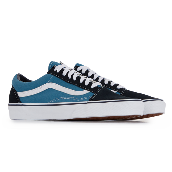 VANS OLD SKOOL BLEU BLANC SNEAKERS HOMME Courir.be