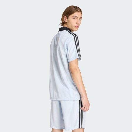ADIDAS ORIGINALS JERSEY ARCHIVE COLLAR BLEU HEREN