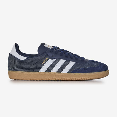 ADIDAS ORIGINALS samba SAMBA OG DENIM MARINE/BLANC HOMME