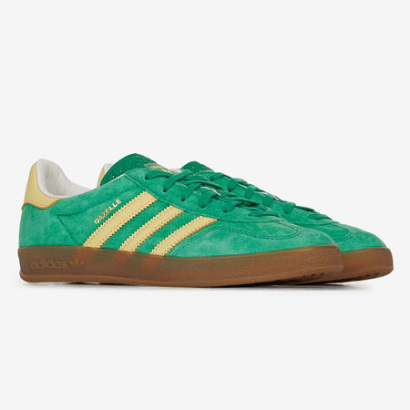 ADIDAS ORIGINALS gazelle GAZELLE INDOOR VERT/JAUNE FEMME