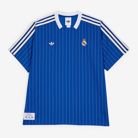 ADIDAS ORIGINALS MAILLOT REAL ICON BLEU/BLANC HEREN