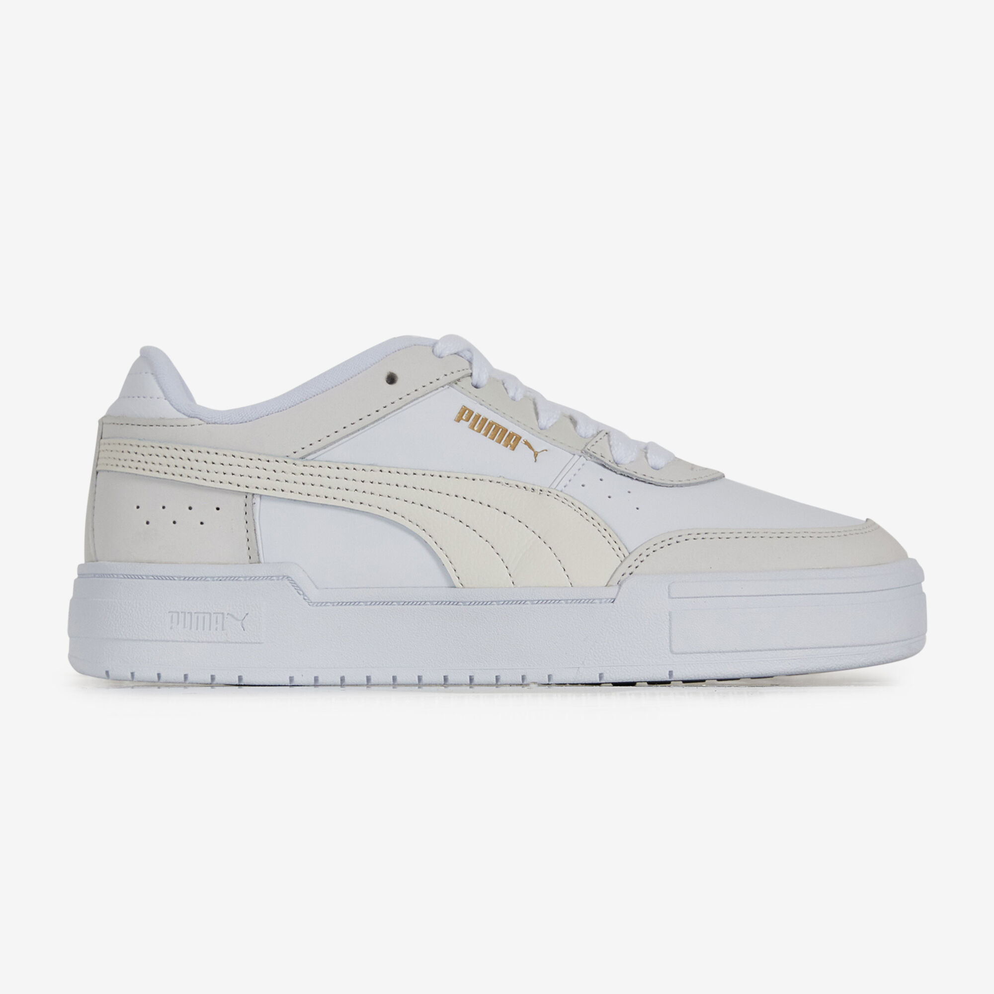 PUMA CA PRO SPORT NUBUCK BLANC BEIGE SNEAKERS HOMME Courir.be