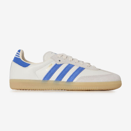 ADIDAS ORIGINALS samba SAMBA OG BLANC/BLEU FEMME