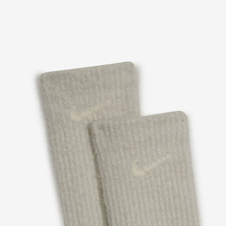 NIKE CHAUSSETTES X2 CREW CUSH BEIGE/ROSE HEREN